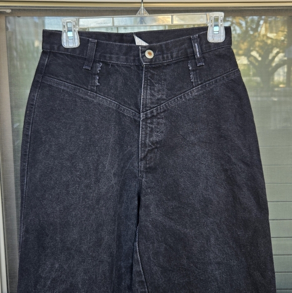 Vintage Authentic Rockies Jeanswear Bareback Sz 9/10 Slim Bootcut Western - Picture 5 of 11